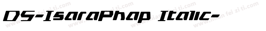 DS-IsaraPhap Italic字体转换